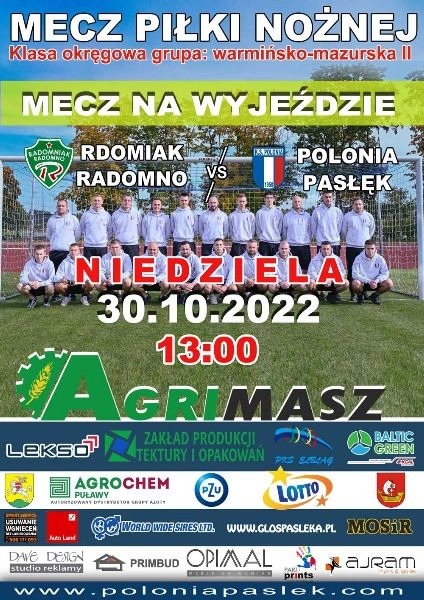 Zaproszenie na mecz do Radomna