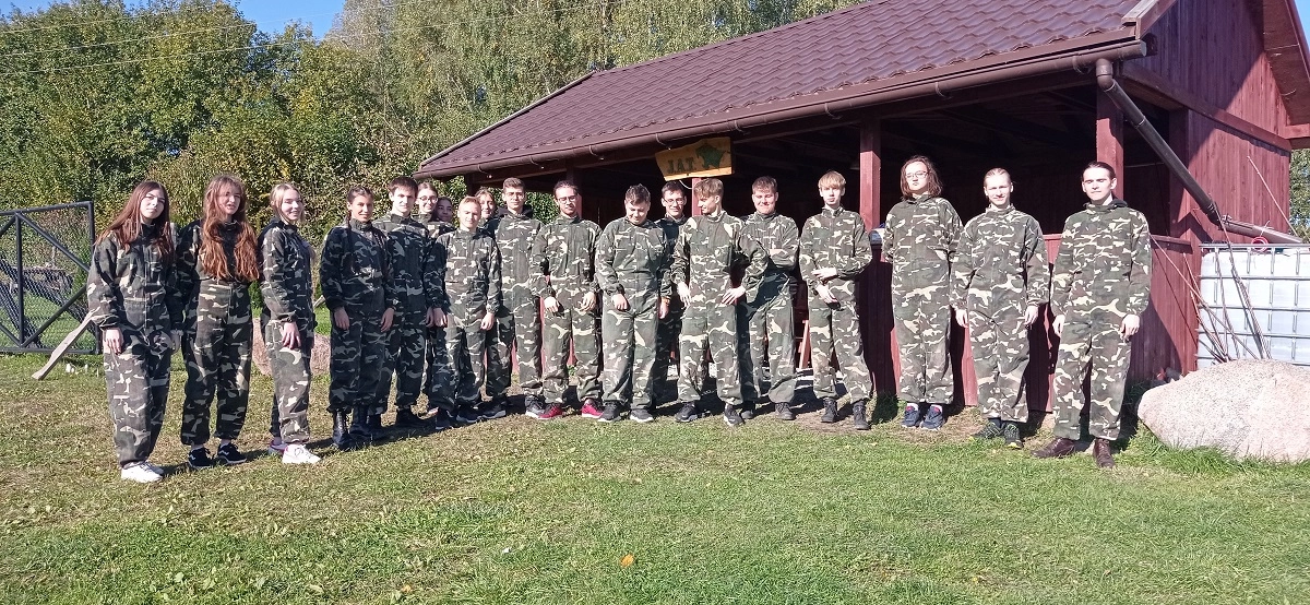 Integracja na paintballu 