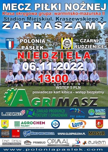 Zaproszenie na mecz Polonii