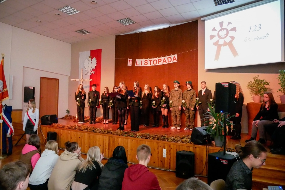 Święto Niepodległości w Zespole Szkół w Pasłęku