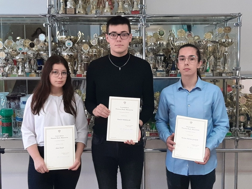 Uczniowie ZSEiT stypendystami PRM