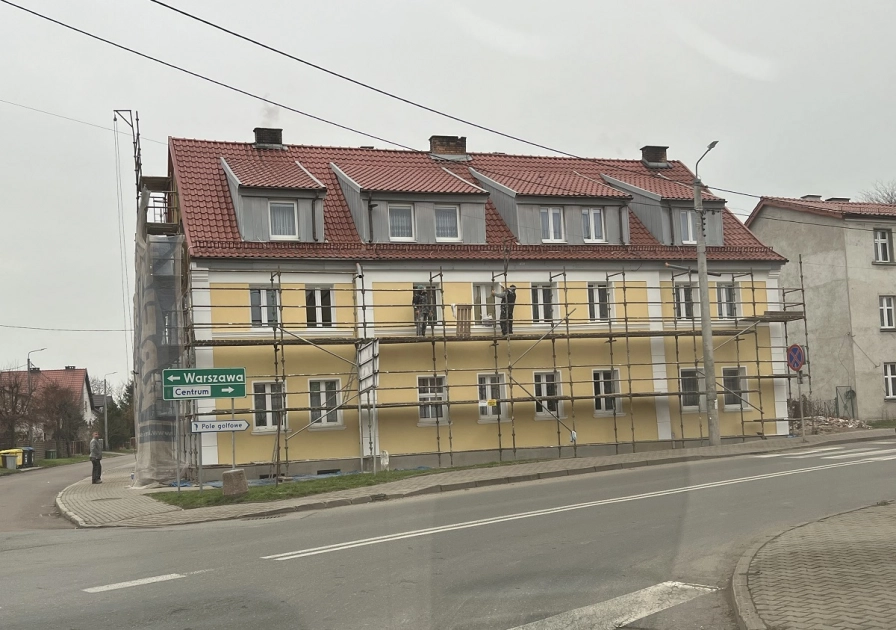 Pozytywna zmiana przy ruchliwej trasie