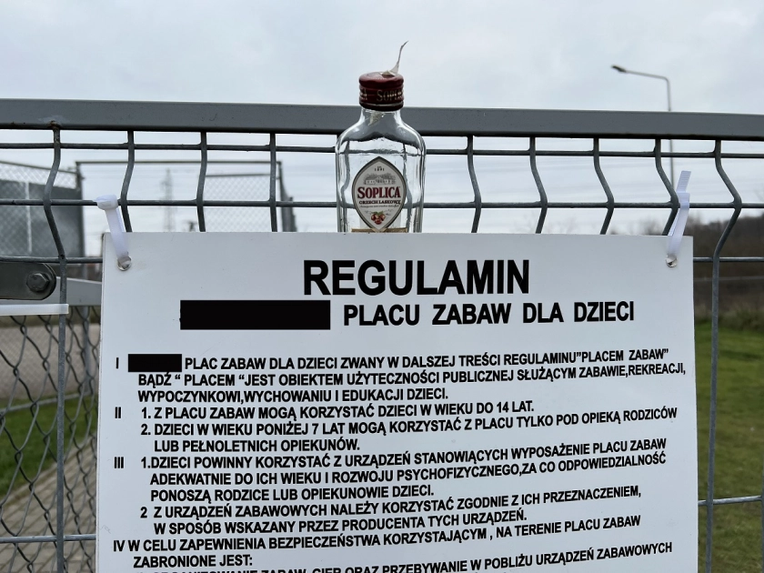 Plac zabaw nie tylko dla dzieci