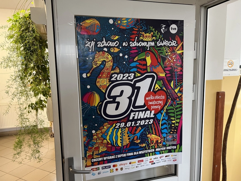 WOŚP – gadżety od starosty i burmistrza