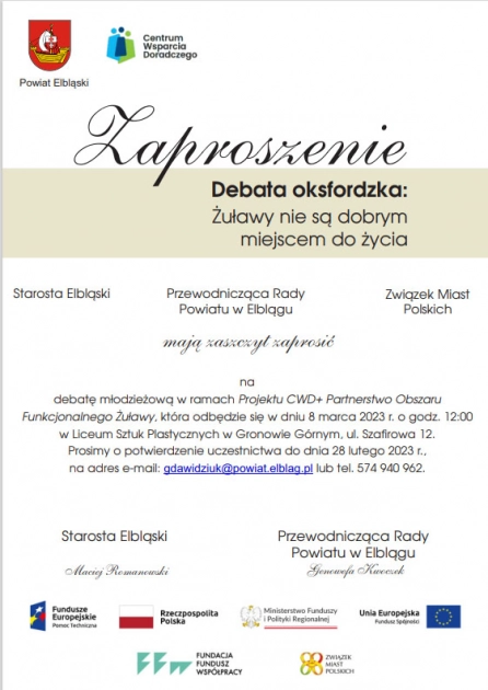 Debata oksfordzka Żuławy