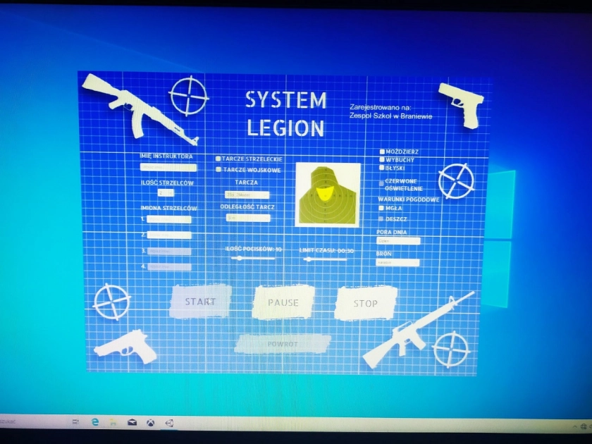 Wirtualna strzelnica w ZSEiT 