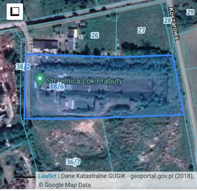 Strzelnica w Prabutach na sprzedaż