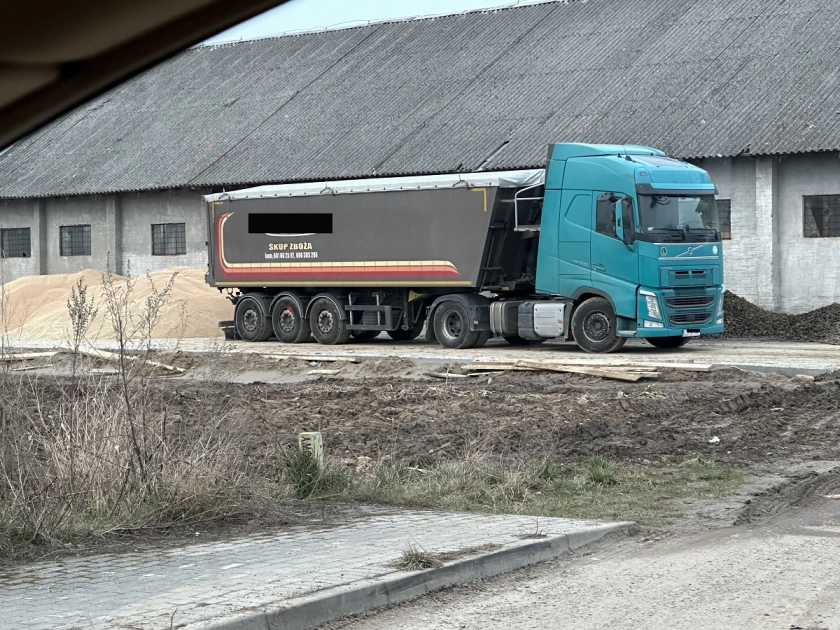 Jedzie zboże z Ukrainy