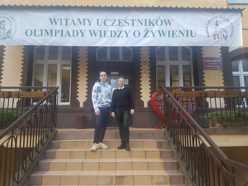 Finalista z ZSEiT na  XXVII Olimpiadzie Wiedzy o Żywieniu