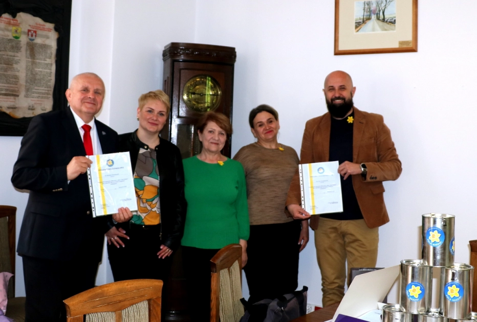 Spotkanie z Dyrektor Hospicjum Elbląskiego