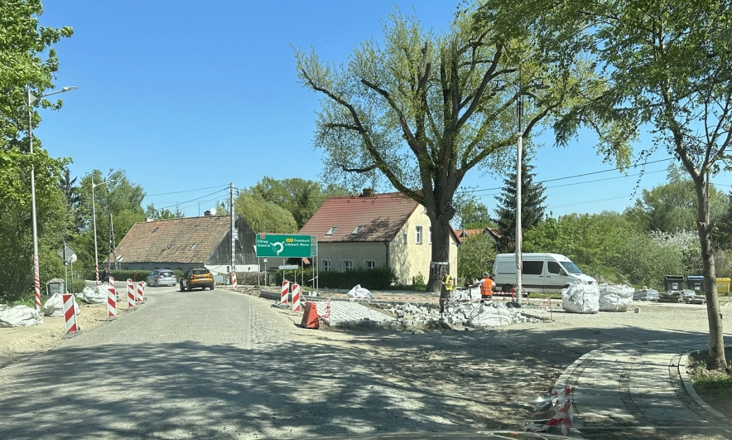 Trwa remont skrzyżowania