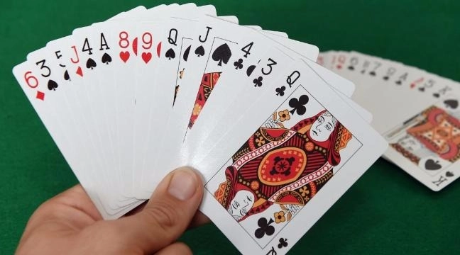 Brydż w sali rycerskiej