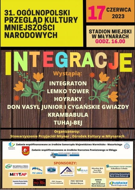 INTEGRACJE – Młynary 2023.