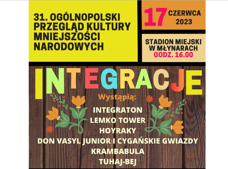 Przypominamy - INTEGRACJE – Młynary 2023.