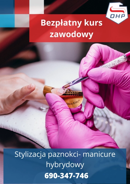 Bezpłatny kurs „Stylizacja paznokci – maniciure hybrydowy”