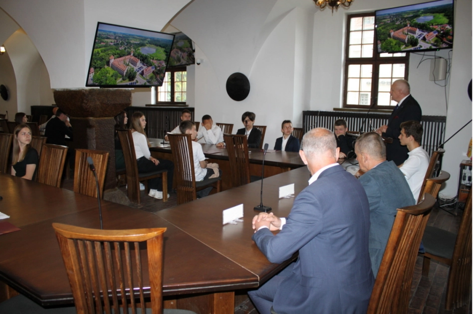 Pierwsze posiedzenie Młodzieżowej Rady Gminy Pasłęk