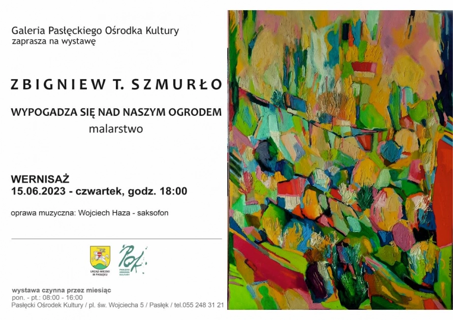Wernisaż wystawy prac Zbigniewa T. Szmurło