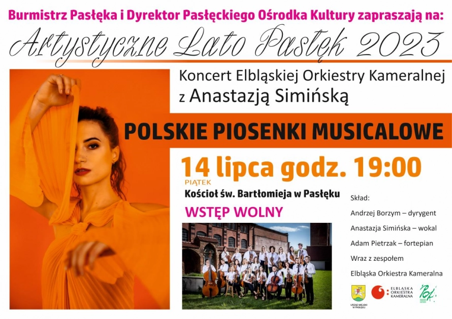 Artystyczne lato 2023 – Elbląska Orkiestra Kameralna