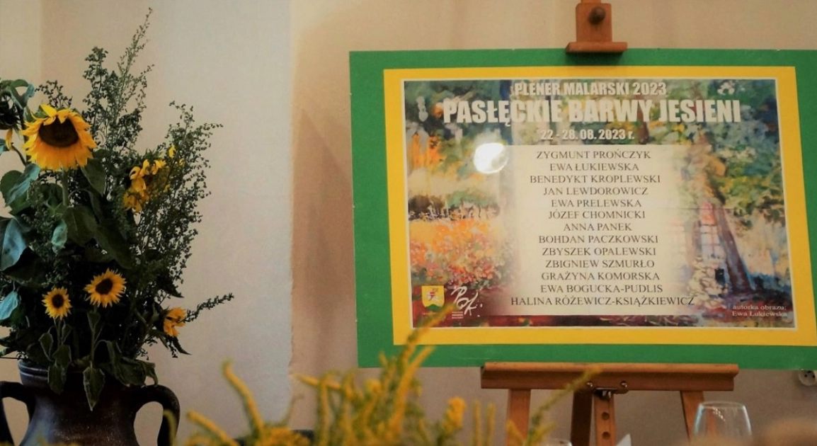 Otwarcie pleneru malarskiego "Pasłęckie Barwy Jesieni"