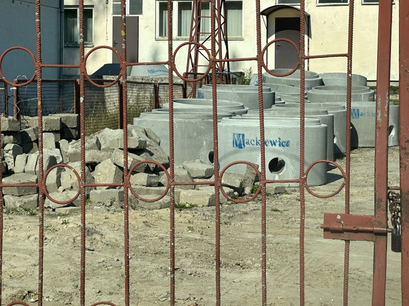 Budowa sieci kanalizacyjnej w Drulitach