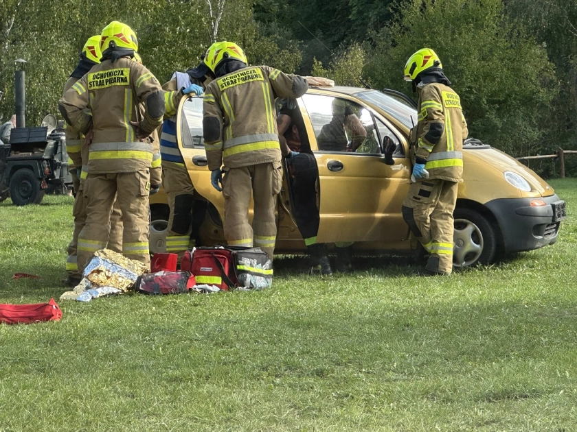 Przedwyborcze manewry strażaków