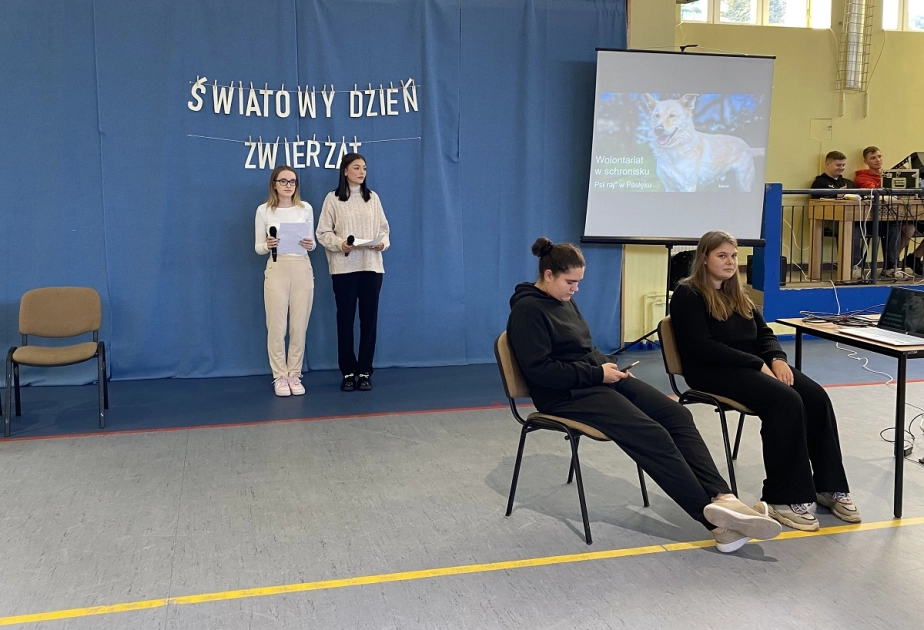 Światowy Dzień Zwierząt w Zespole Szkół w Pasłęku
