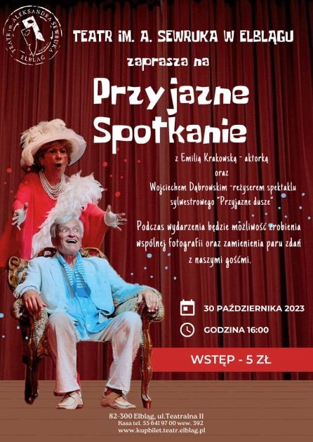 Zapraszamy do Teatru im. Sewruka w Elblągu