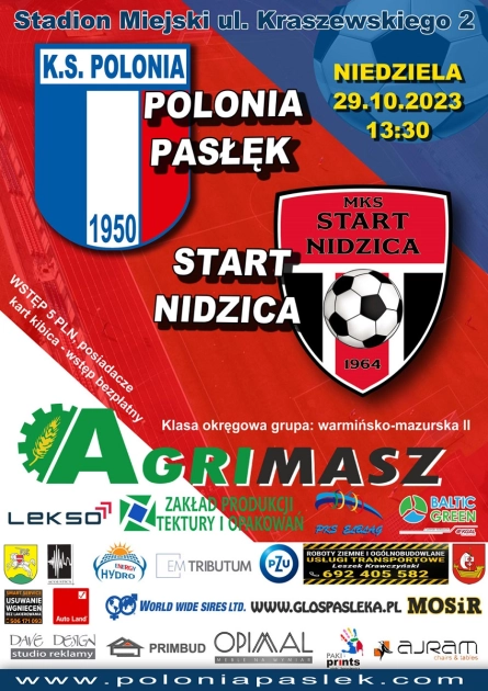 Polonia gra z liderem