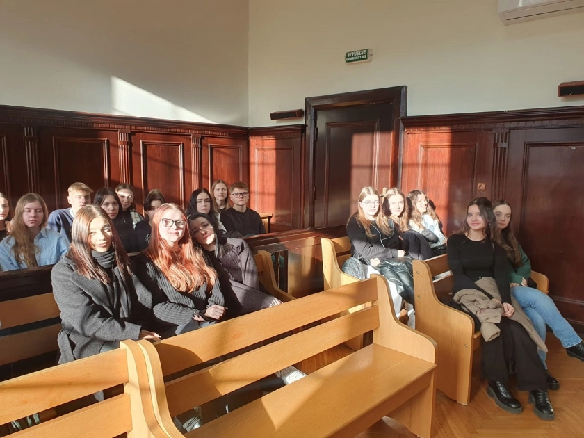 Na lekcji w sądzie