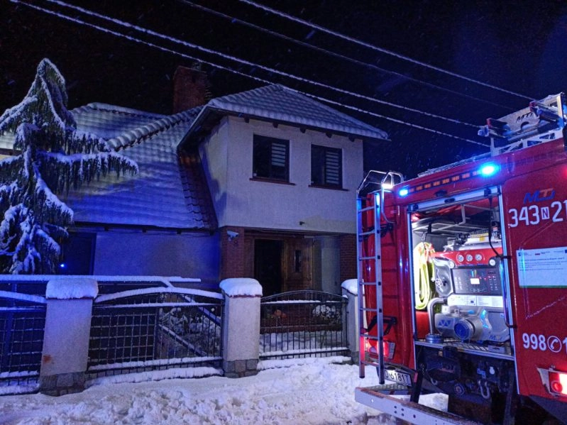 Groźny pożar na osiedlu 700 - lecia