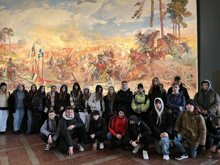 Uczniowie ZSEiT z wizytą w Malborku