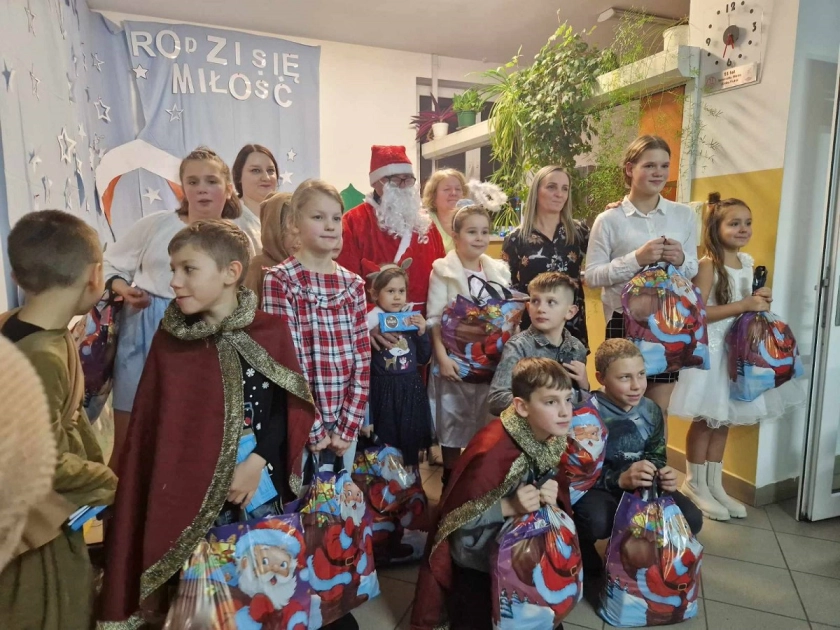 Jasełka w świetlicy Pomost