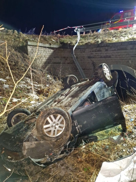 Minął weekend - Toyota w rzece