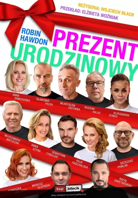 Prezent urodzinowy - zaproszenie do teatru