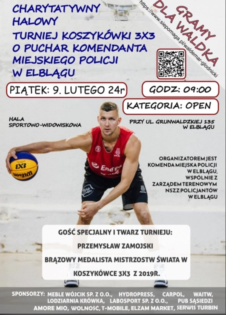 Zaproszenie na turniej charytatywny