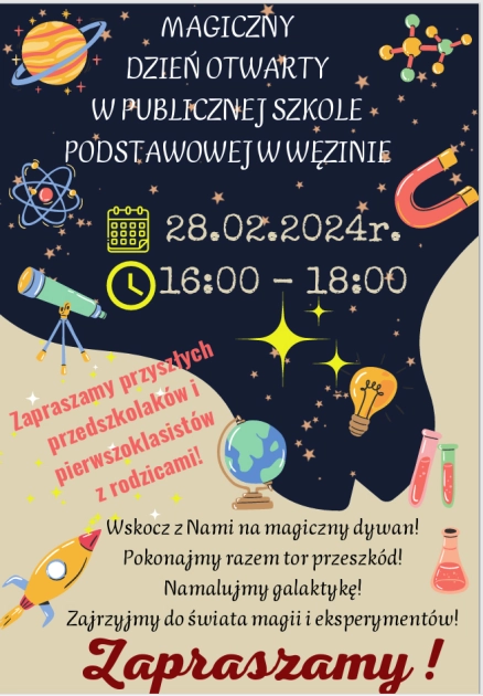 Dzień otwarty w szkole w Węzinie