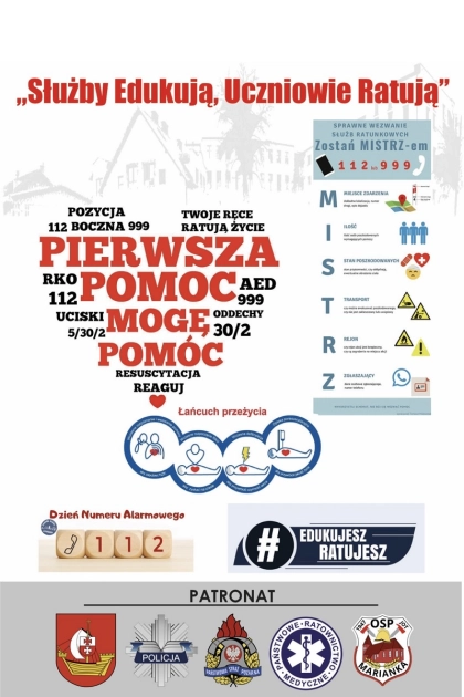 W Zespole Szkół w Pasłęku „Służby Edukują, Uczniowie Ratują” 