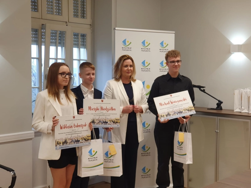 Uczennica Zespołu Szkół laureatką Konkursu Wiedzy o Samorządzie Terytorialnym 