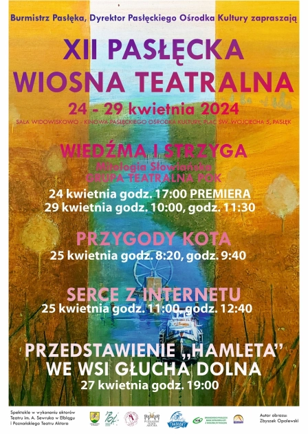 XII Pasłęcka Wiosna Teatralna