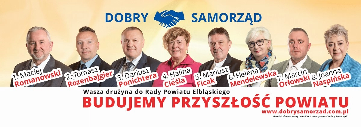 Dobry Samorząd do powiatu elbląskiego