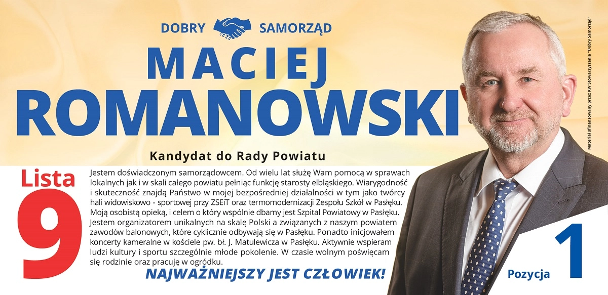 Lista nr 9 – Dobry Samorząd do powiatu