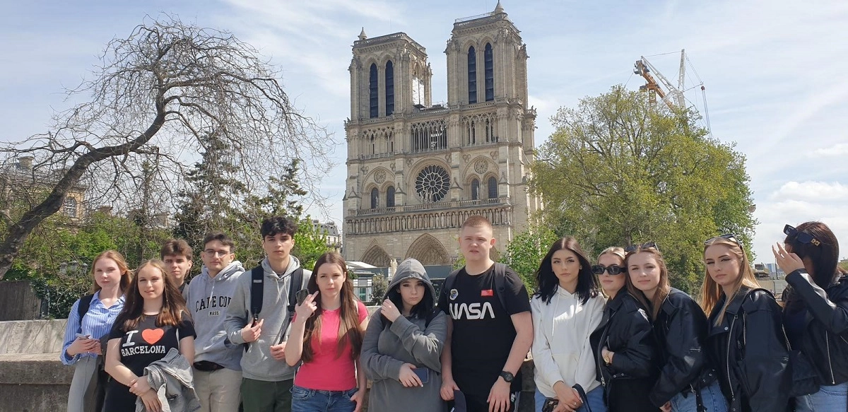 Uczniowie Zespołu Szkół w Pasłęku z wizytą w Saint Brieuc