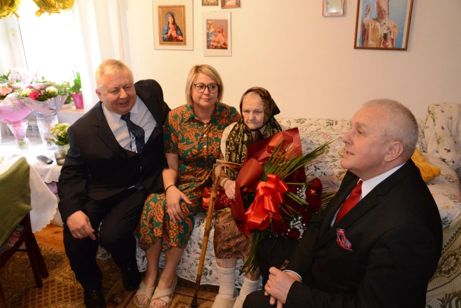 100 lat Pani Jadwigi Staszewskiej