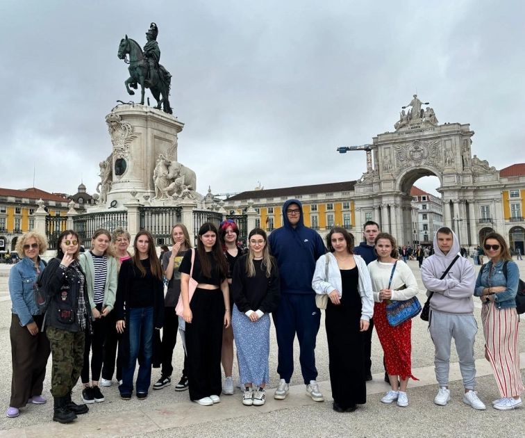 ERASMUS+, Uczniowie Zespołu Szkół w Portugalii 