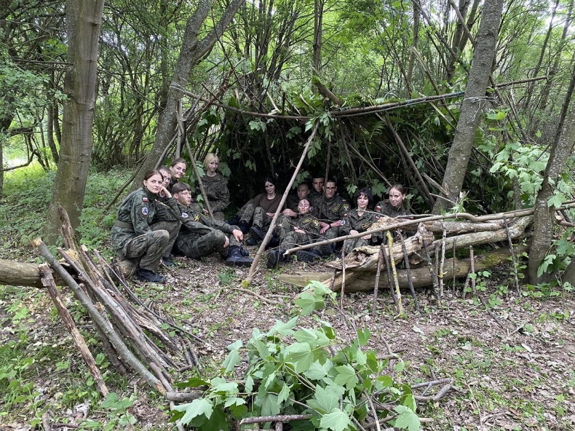Obóz szkoleniowy II OPW ZSEiT W 9 BBKPanc w Braniewie 20-24.05.2024r. 