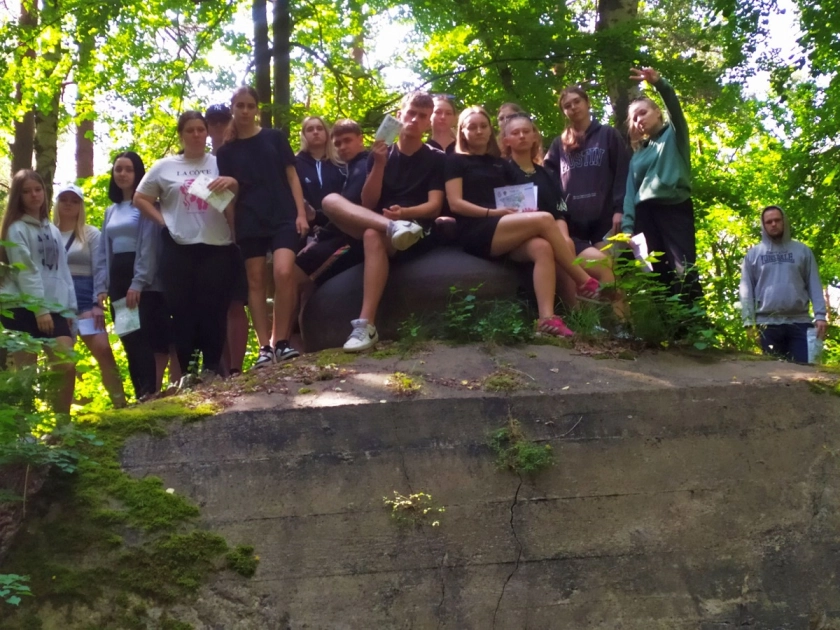 Obóz szkoleniowy klasy III LO ZSEiT W 9 BBKPanc w Braniewie 03-07.06.2024r.      