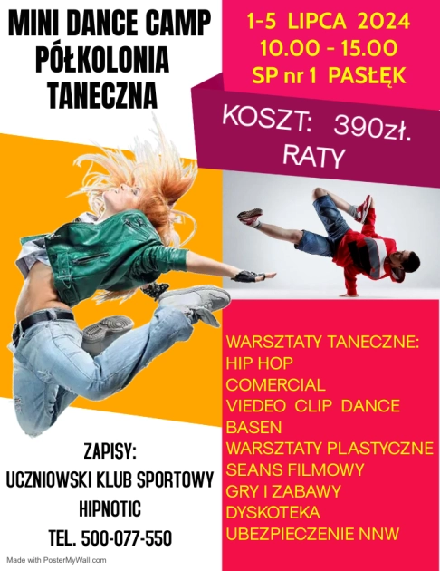 Taneczna półkolonia