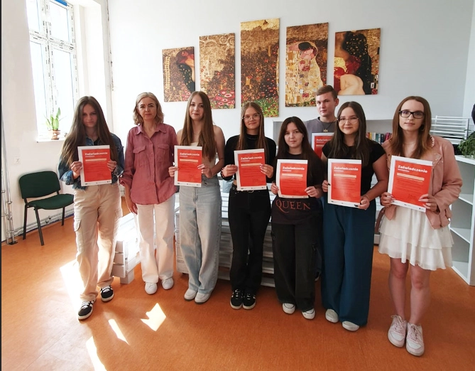 Projekt Młodzi głosują w ZS w Pasłęku!