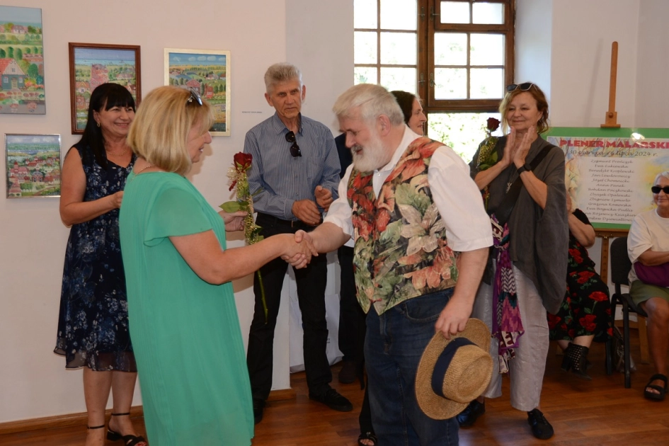 Wernisaż prac poplenerowych 