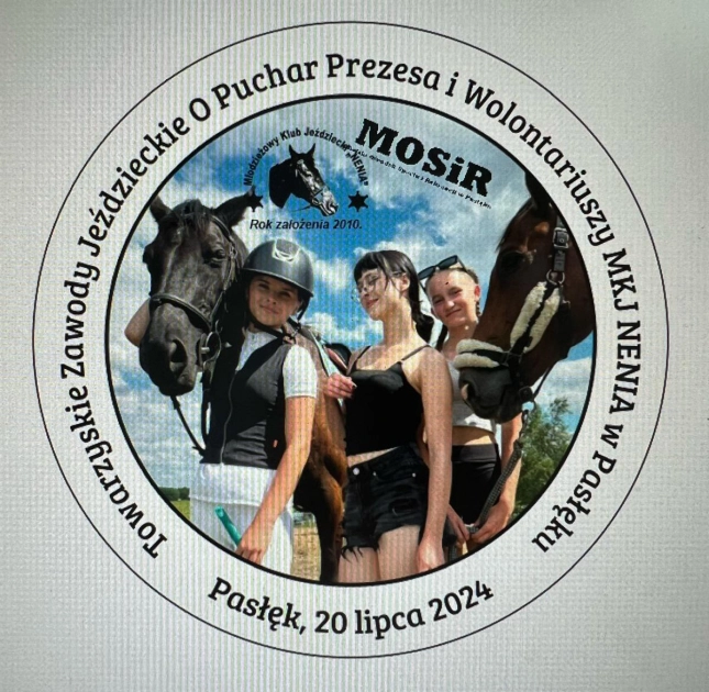 Zaproszenie na zawody jeździeckie